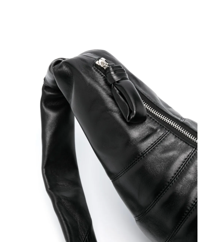 MEDIUM CROISSANT BAG BLACK