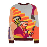 Two Step Hand Embroiderd Sweater Multi