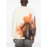 GFX KNIT CREW CWHITE/MULTCO