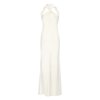 THE ATTICO MIDI DRESS Satin Ivory