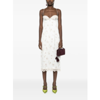 DRESS 14 CREAM PRINT