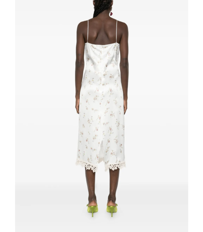 DRESS 14 CREAM PRINT