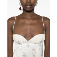 DRESS 14 CREAM PRINT