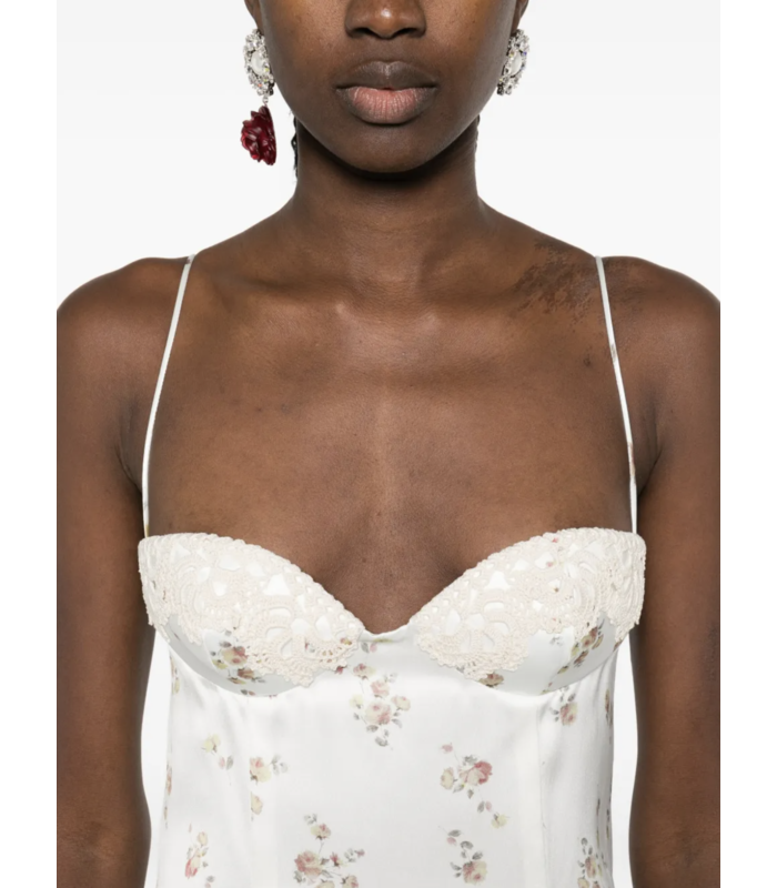 DRESS 14 CREAM PRINT