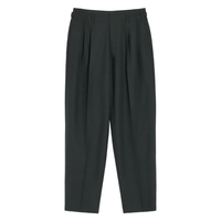 PLEATED PANTS COAL