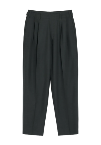 LEMAIRE pleated pants coal LEMAIRE pleated pants coal