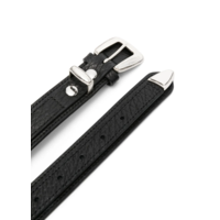 MINIMAL WESTERN BELT BLACK