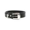 LEMAIRE MINIMAL WESTERN BELT BLACK