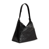 BELTED HOBO BAG DARK CHOCOLATE