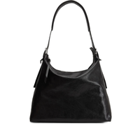 BELTED HOBO BAG DARK CHOCOLATE