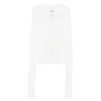 CROPPED RIB LS T MILK