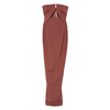RICK OWENS PRONG GOWN ROSEWOOD