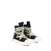 DENIM MEGALACE SNEAKS BLACK/MILK/MILK