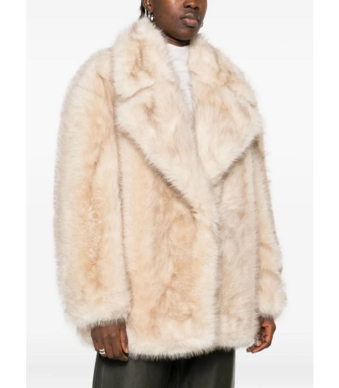 ROSARIA JERSEY COAT JACKET BEIGE