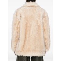 ROSARIA JERSEY COAT JACKET BEIGE