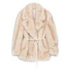 SPORTMAX ROSARIA JERSEY COAT JACKET BEIGE