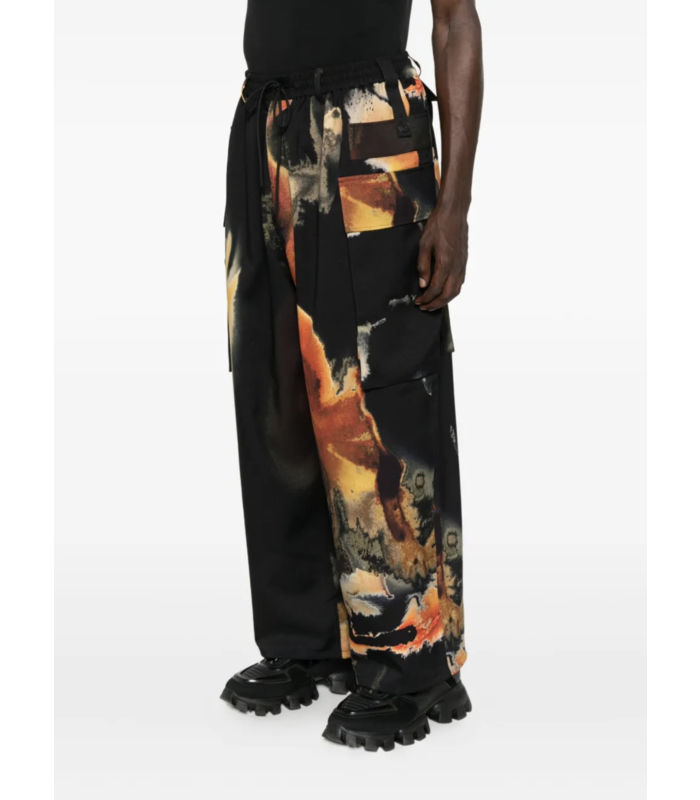 M AOP CRG PNT BLACK/MULTCO