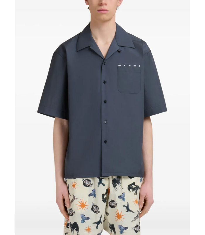 MARNI SHORTSLEEVE SHIRT DARK ASH