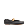 MAISON MARGIELA TABI BALLERINA FLAT ELASTIC BAND black