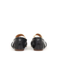 TABI BALLERINA FLAT ELASTIC BAND black