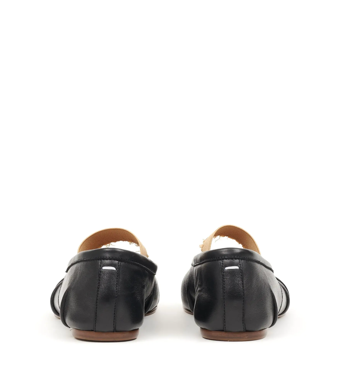 TABI BALLERINA FLAT ELASTIC BAND black