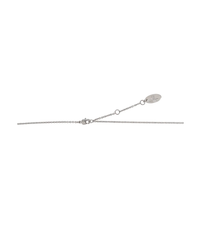 FEODORA PENDANT PLATINUM WHITE CZ CREAMROSE