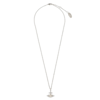 FEODORA PENDANT PLATINUM WHITE CZ CREAMROSE