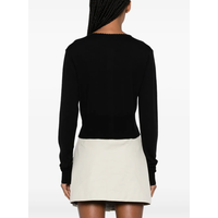 BEA CROPPED CARDI BLACK