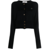 VIVIENNE WESTWOOD BEA CROPPED CARDI BLACK