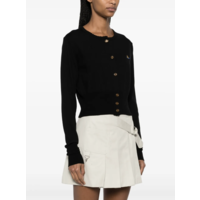 BEA CROPPED CARDI BLACK