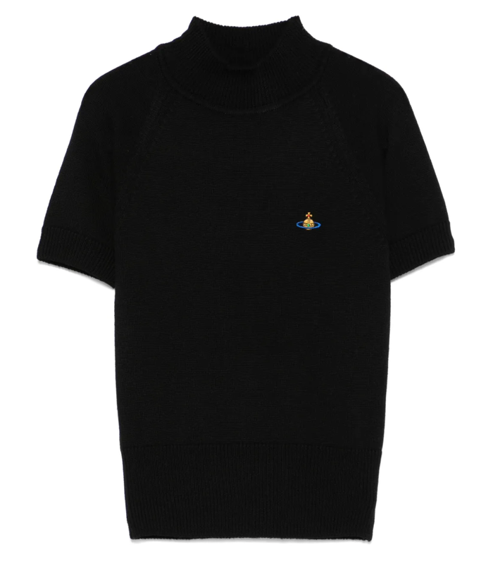 BEA TURTLENECK TOP BLACK