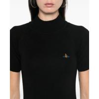 BEA TURTLENECK TOP BLACK
