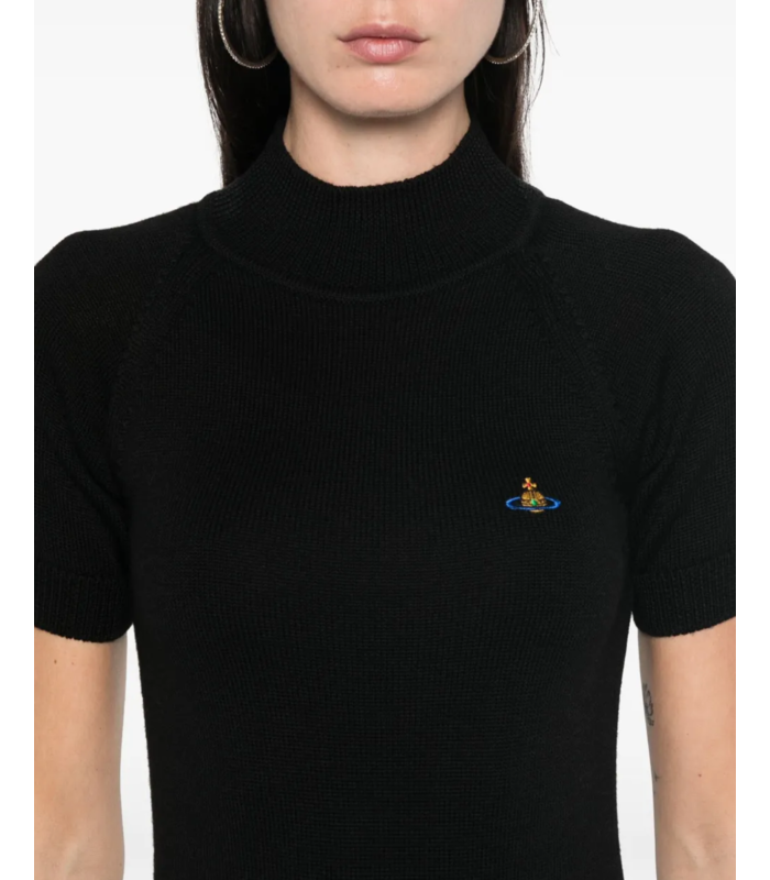 BEA TURTLENECK TOP BLACK