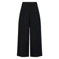 cropped TROUSERS BLACK