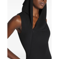 hooded ROBE BLACK