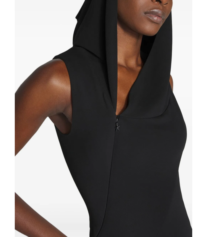 hooded ROBE BLACK