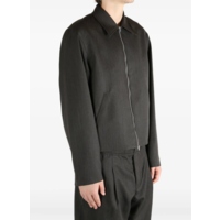 MINI JACKET HAVANA BROWN CHAIN WOOL