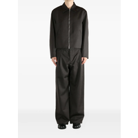 MINI JACKET HAVANA BROWN CHAIN WOOL