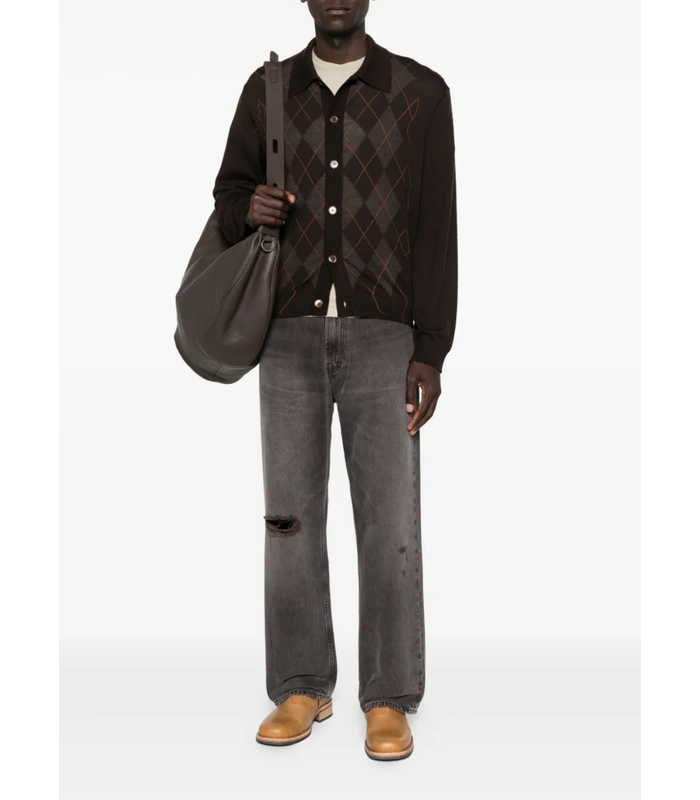 EVENING POLO PUB ARGYLE FINE WOOL