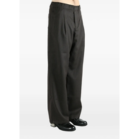 LEISURE TROUSER HAVANA BROWN CHAIN WOOL