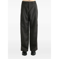 LEISURE TROUSER HAVANA BROWN CHAIN WOOL