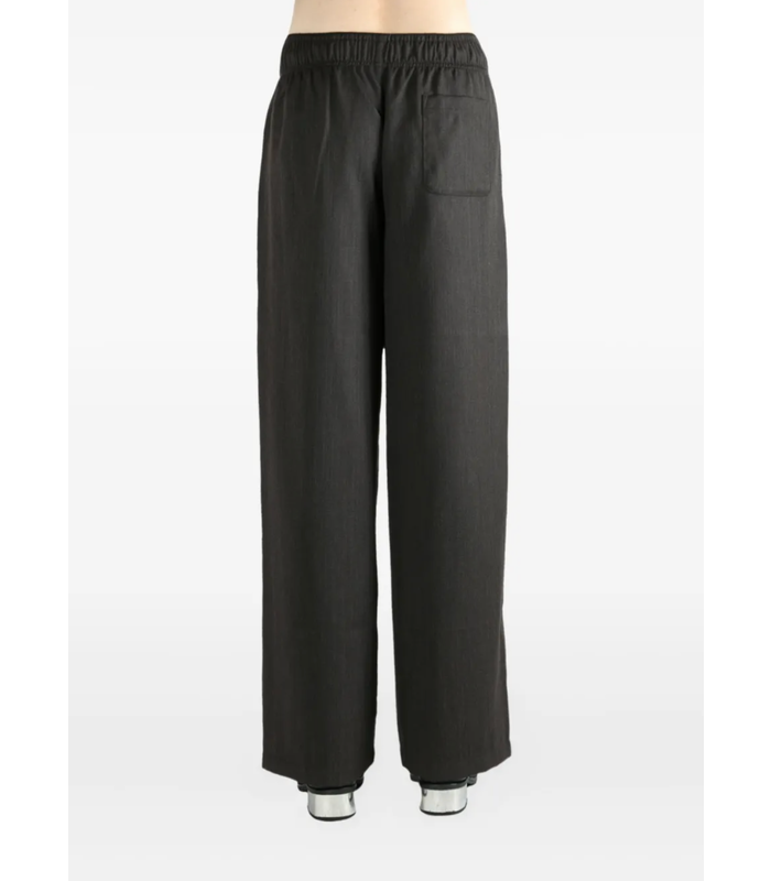 LEISURE TROUSER HAVANA BROWN CHAIN WOOL