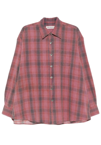 OUR LEGACY borrowed shirt idaho flannel check OUR LEGACY borrowed shirt idaho flannel check