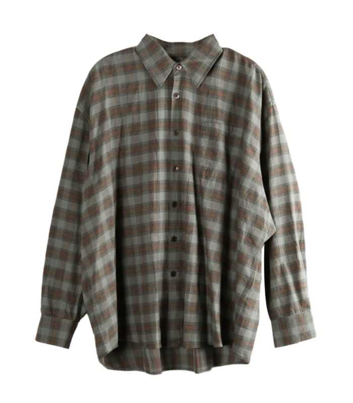 BORROWED SHIRT LOWA FLANNEL CHECK