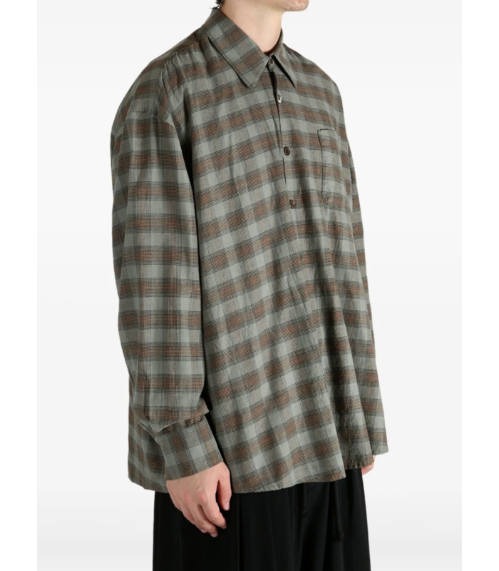 BORROWED SHIRT LOWA FLANNEL CHECK