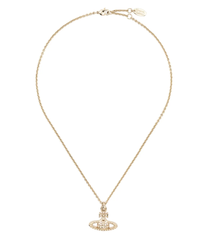 MAYFAIR BAS RELIEF PENDANT GOLD CRYSTAL