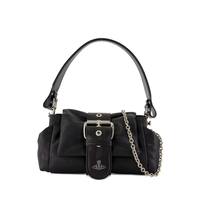 VIVIENNE WESTWOOD HAZEL TREASURE HANDBAG BLACK