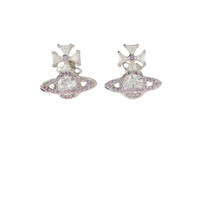 MILA EARRINGS PLATINUM WHITE