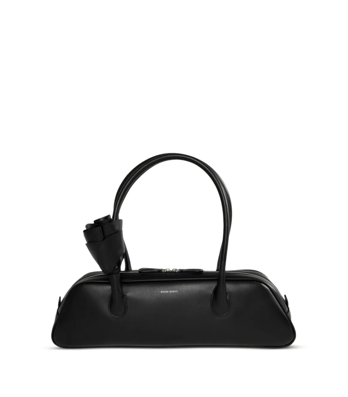 BRIGITTE BAG BLACK TRAPEZE