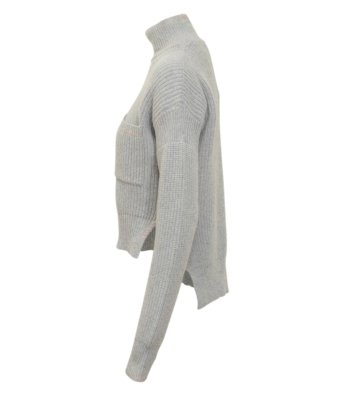 TURTLENECK SWEATER GREY